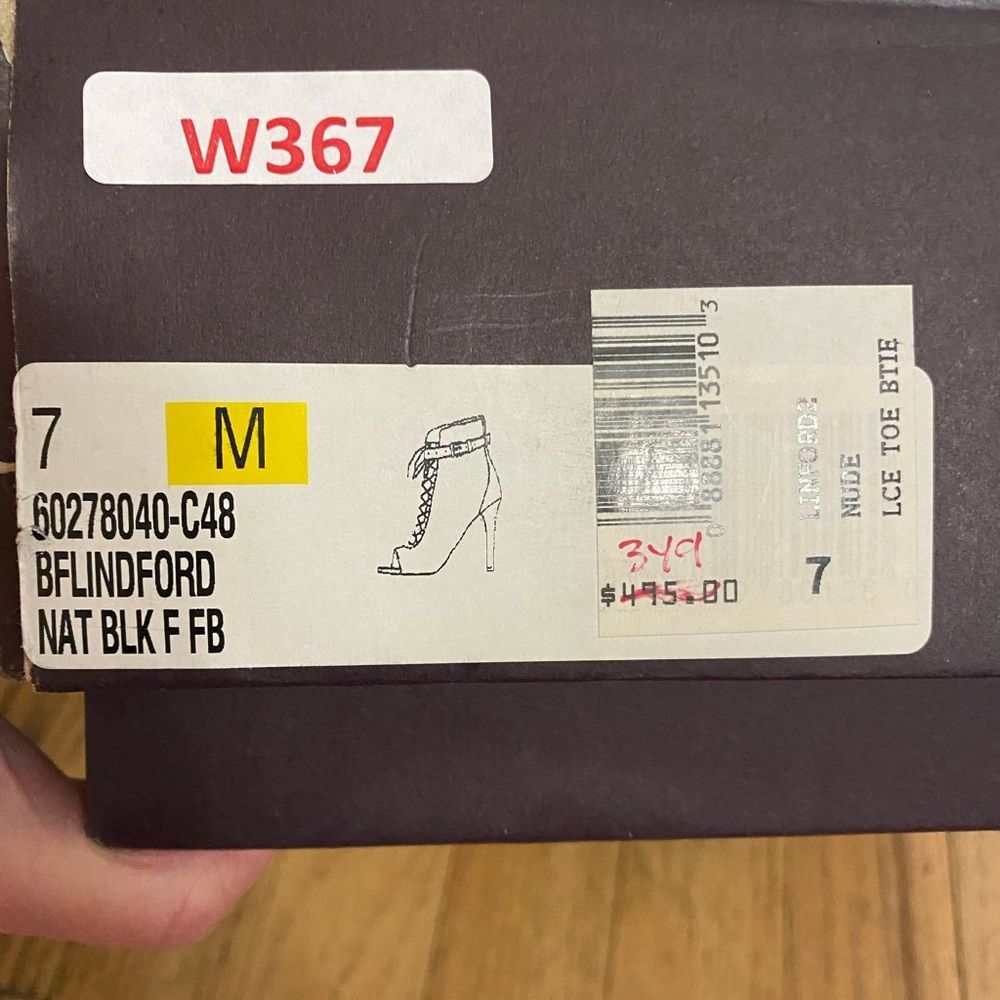 Brian Atwood Lace Booties size 7 - Picture 6 of 9